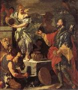 Francesco Solimena Rebecca at the Well Sweden oil painting artist